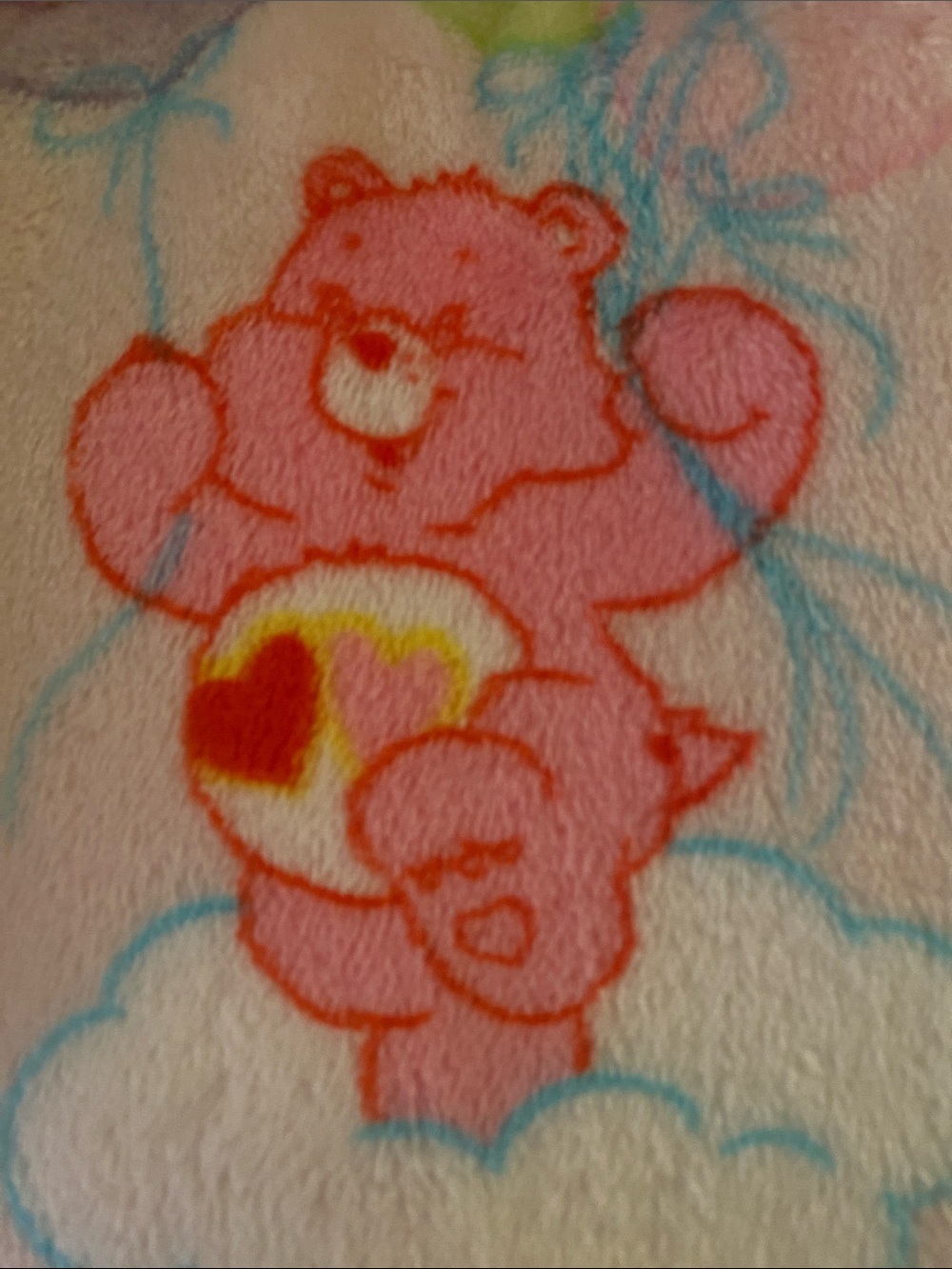 🌟 2/$15 Care Bears Pink Heart fuzzy pj pants